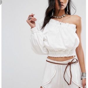 FREE PEOPLE Annabelle One Shoulder Top